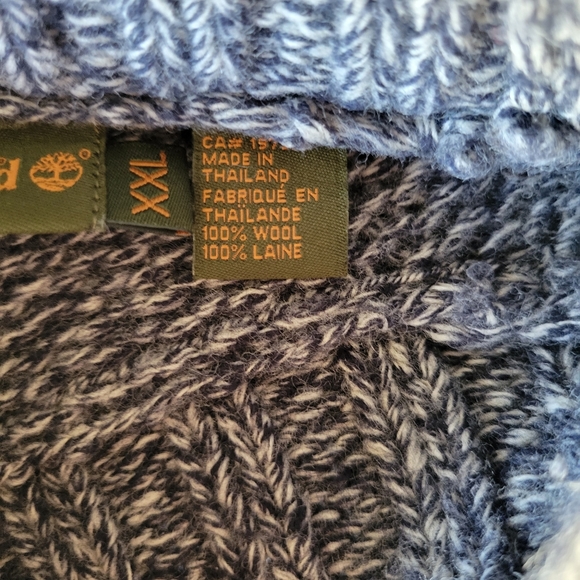Timberland Wool Sweater XXL - Picture 7 of 8